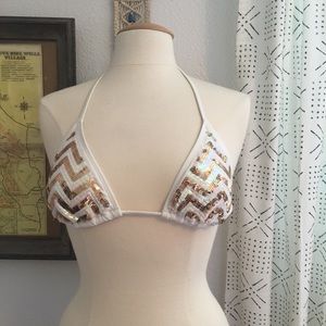 Target / Sequin Bikini Top